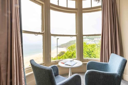 View, The St Ives Bay Hotel in Saint Ives (Cornwall)