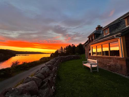 Luxury West Coast Scotland Holiday home gîte à louer Lower Diabaig