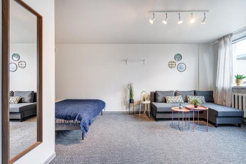 Funky Penthouse City Center in เคานาส