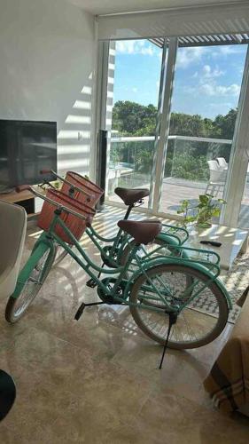 Amazing place in Tulum Country Club with Bycicles!