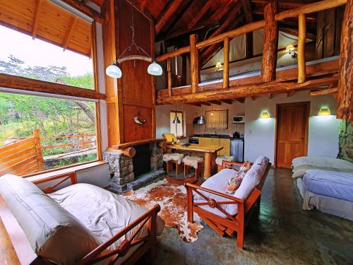 1 king bed, 1 twin bed, 2 sofa beds