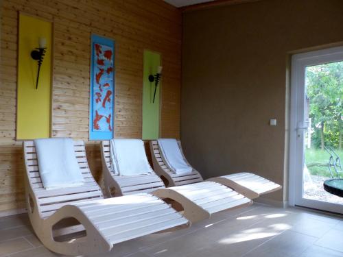 Sauna, Hof Sorgenlos in Groß Gievitz