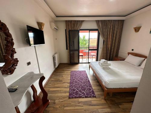 1 double bed