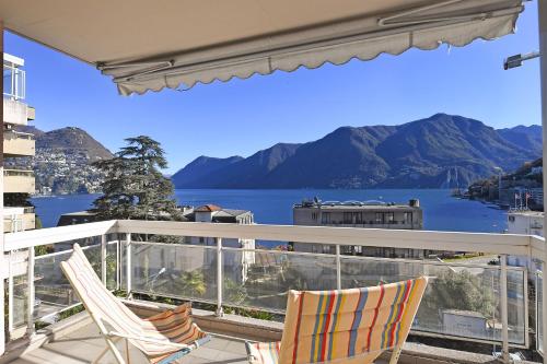  Sweet Lake View Lugano - Happy Rentals, Pension in Lugano