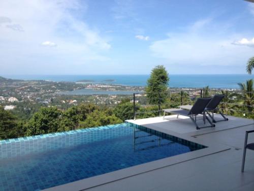 Great Sea View Mountain Villa Koh samui