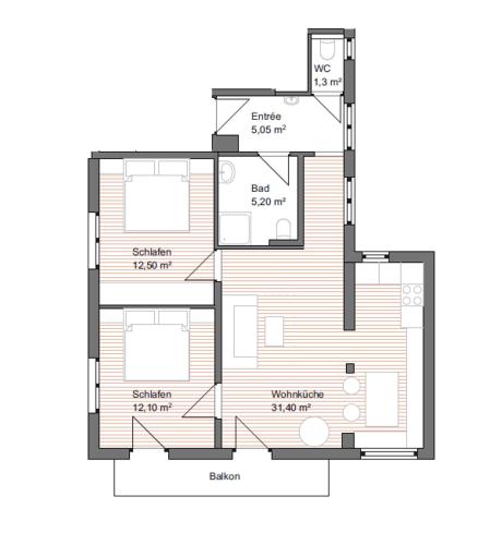 Two-Bedroom Apartment