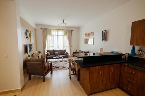 keittiö, Apartment at Pearl Marina - Garuga Road in Wakiso