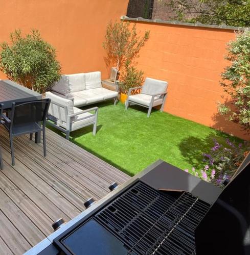 Maison LILLE 6 personnes avec Jardin - Location saisonnière - Lille