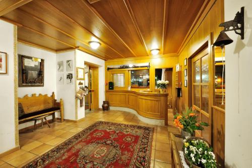 Előcsarnok, Hotel Montana in Madonna di Campiglio Városközpont