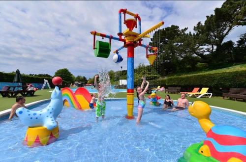 Swimming pool, Newquay Cornwall Holiday Rental in St Columb Minor
