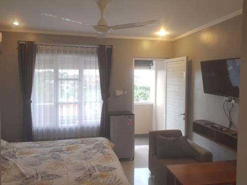 Quiet and confortable studio with lovely balcony view