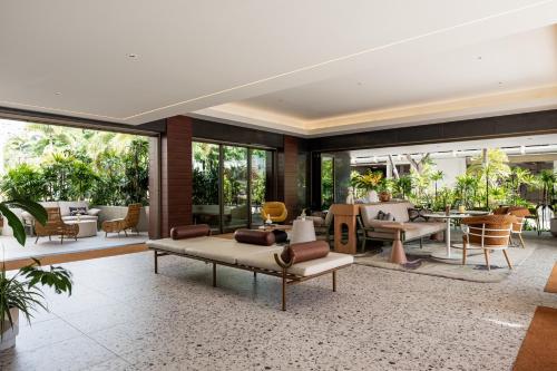 Lobby, The Ambassador Hotel of Waikiki, Tapestry Collection by Hilton near Cafe Laniakea
