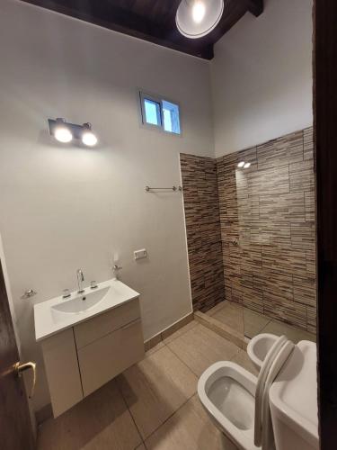 Casa con pileta en Vaqueros in บาเกโรส