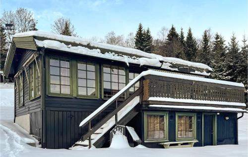Unterkunft von außen, Nice Home In Hurdal With Sauna And 3 Bedrooms in Hurdal