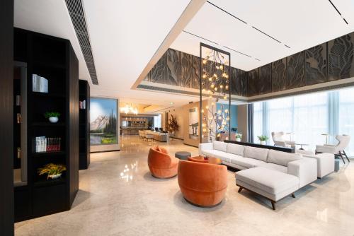 山之葉服務公寓式酒店(厚街萬達廣場寮廈地鐵站店) Shan Zhi Ye Serviced Apartment Hotel(Houjie Wanda Plaza Liaoxia Subway Station)