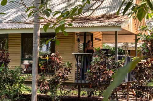 A szálláshely kívülről, Litchfield Tourist Park in Batchelor / Litchfield Nemzeti Park
