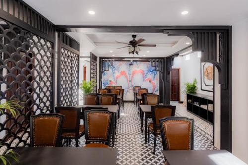 레스토랑, 코지 언 부티크 호텔 루앙프라방 (Cozy An Boutique Hotel Luangprabang) in 루앙프라방