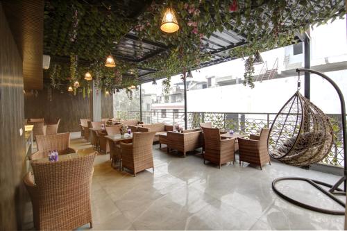 餐廳, Hotel Shanti Plaza Walking From New Delhi in 帕哈甘吉