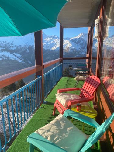 Les Arcs 1600 Vaste appartement 4 couchages 2 chambres Les Arcs 1600