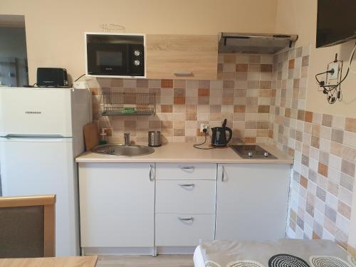 廚房, Pokoje Babie Lato in 比拉尼-弗羅茨拉夫斯基