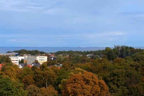 Ambiente nas Imediações, Elite Apartments  Seaview Tower | amazing see view & free parking | By the Sea in Przymorze