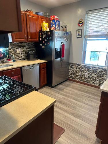 Genevieve’s comfort pad in Jersey City, USA