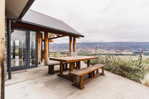 Erkély/terasz, Chinamans Ridge on Chinamans Terrace - Bendigo, Tarras - Central Otago in Tarras