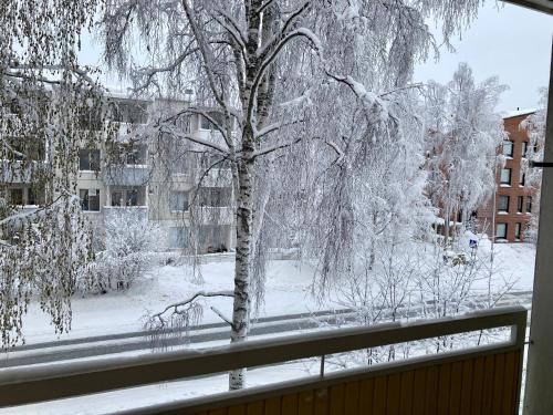 Balkon/terasa, RovaniemiApartment 2 bedroom, livingroom, sauna in Ylikyla