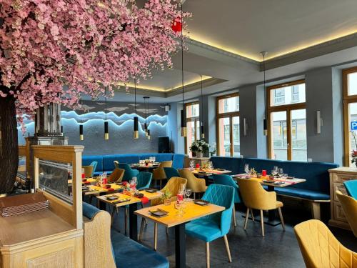 餐廳, Gasthause Zur Krone Hotel in 萊門