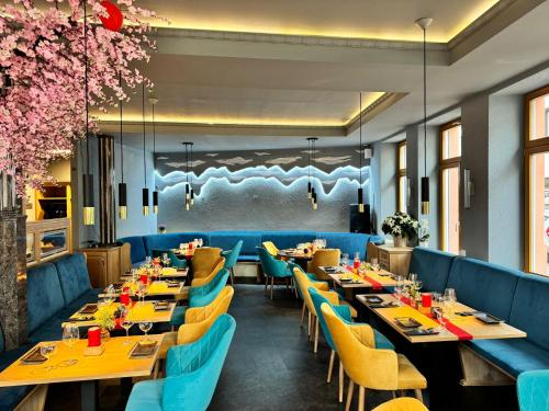 餐廳, Gasthause Zur Krone Hotel in 萊門