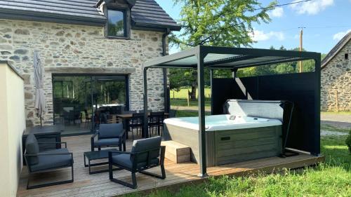 Gîte Le Chambougeal avec spa privatif gîte à louer Chanteix