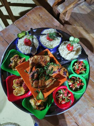 Restaurant, flamingo camp in Faiyum