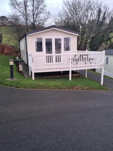 Seaside View Caravan in Polperro