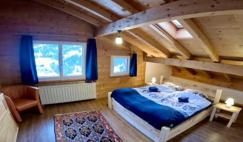 Ferienhaus Maliet - Spacious Holiday Home with Mountain view in Pany, Schweiz