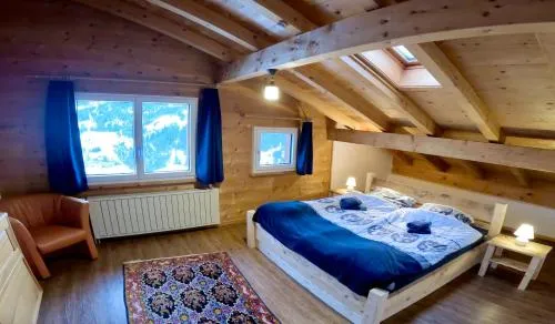 Ferienhaus Maliet - Spacious Holiday Home with Mountain view in Pany, Schweiz