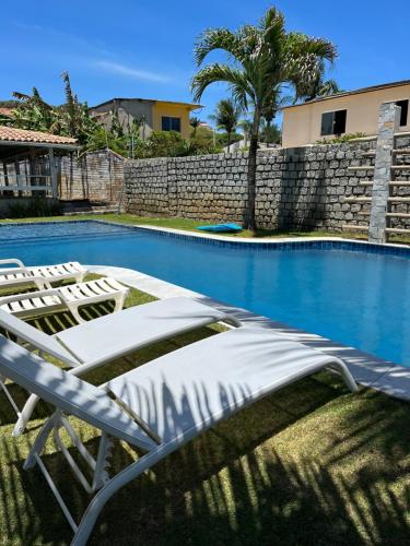 Casa Garça - 4 Suítes - Super Piscina - Pé na Areia - em Maceió