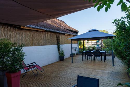 Balkons/terase, Chez Franz Alois in Ueberstrass