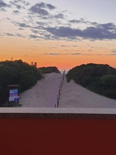 Il tramonto sulle dune