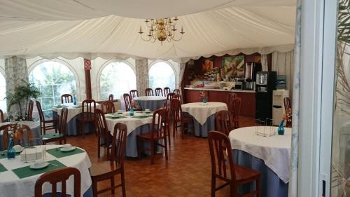 Restaurant, Hotel Iberia Plaza America in Caceres