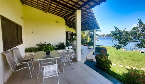 Casa completa em Porto de Sauípe Vista Para lagoa