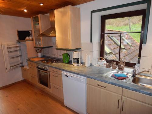 kuhinja, Ferienwohnung Schwemmer in Sonnenstein