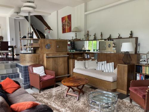 Közös társalgó / TV, Petite Source in Varengeville-Sur-Mer