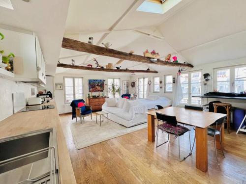 Loft Marais 100 m2 in heart of Paris