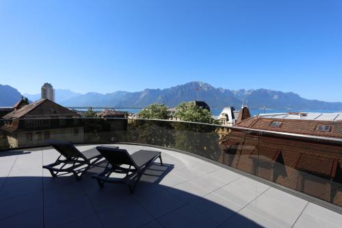 ระเบียง/ชานเรือน, "The Freddie Mercury" Hotel in มองโทรซ์