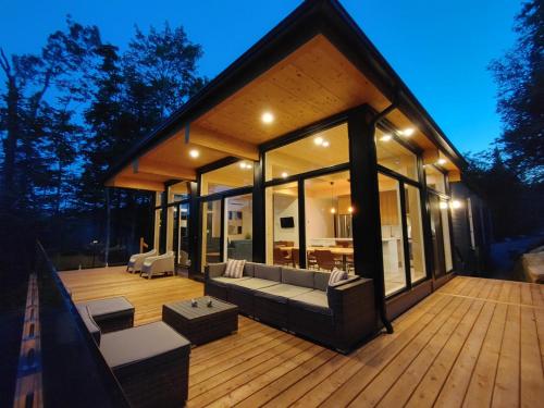 外部景觀, Chalet 24 - Modern peaceful retreat near Tremblant in 拉康塞普雄(QC)