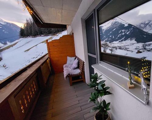 Erkély/terasz, Pension Riese in Kampl