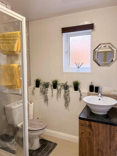 The Yellow Sapphire Sanctum - Cosy 1 bed flat with FREE Parking & FAST WiFi near city centre, Birmingham New Street Station, National sea life centre Birmingham, Ladywood leisure centre and Egbaston golf club, Birmingham (fotografie 8)