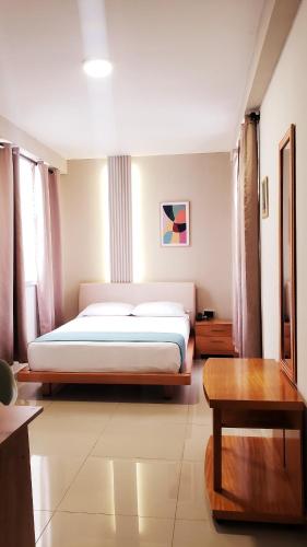 1 double bed