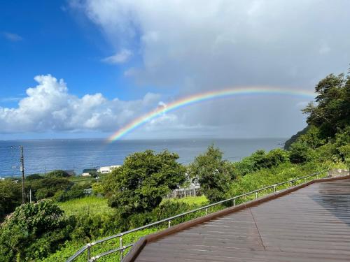 【南房テラス】180度パノラマオーシャンビュー絶景を楽しむリゾート別荘の家