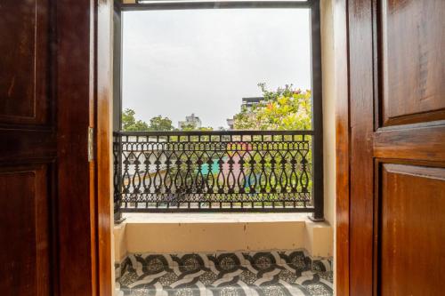 balkon/taras, Lax Residency, White Town in Pondicherry
